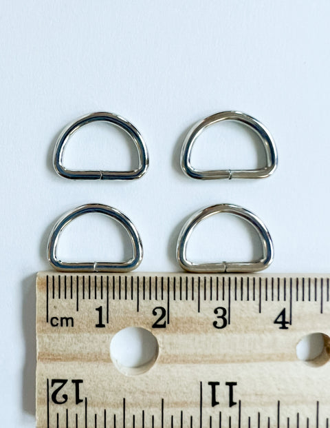 1/2''(16mm) D-ring (4-pcs)