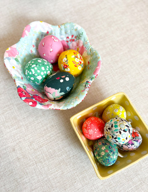 Fabric Easter Eggs PDF Download Pattern