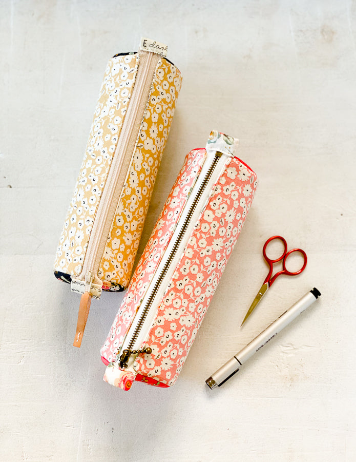 W&W Double Cool Pencil Case Digital Downloadable PDF Sewing