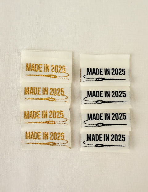 Made in 2025 Woven Labels