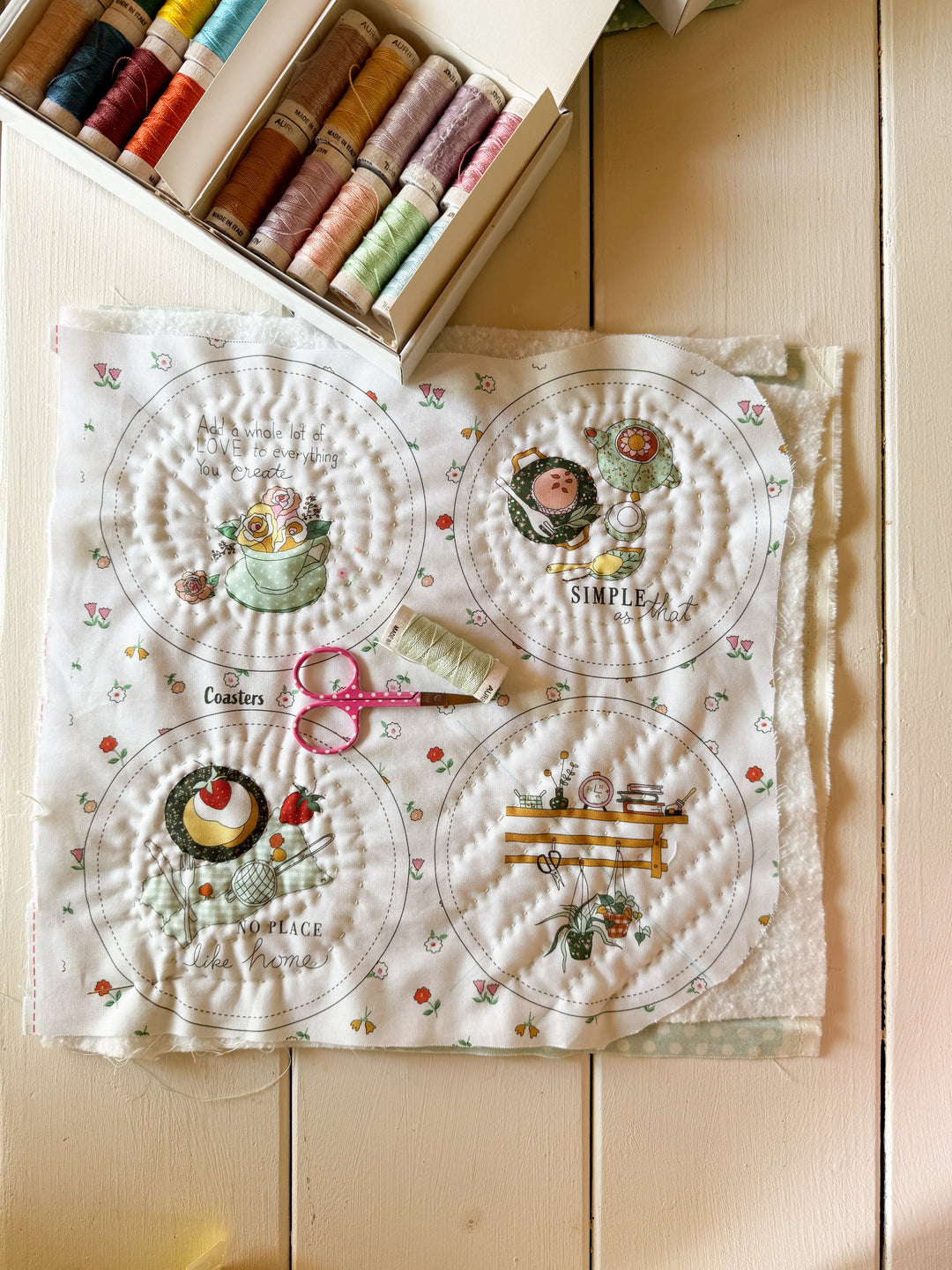 Pouch Panel Patterns Memories Pouch Panel – Sewing Illustration