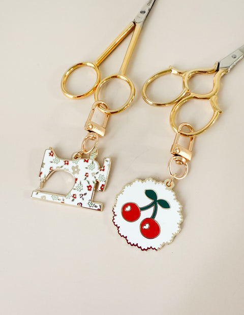 Cherries Enamel Charm