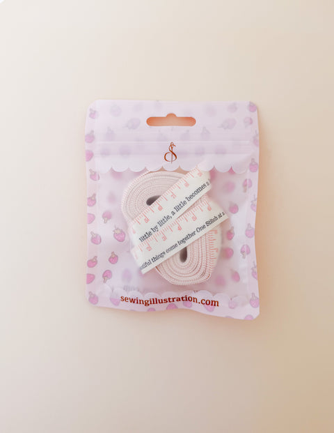 Sweet Measure Cotton Ribbon - 5 yards