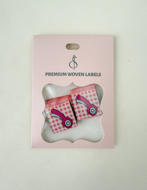 Rotary Cutter Folded Woven Labels