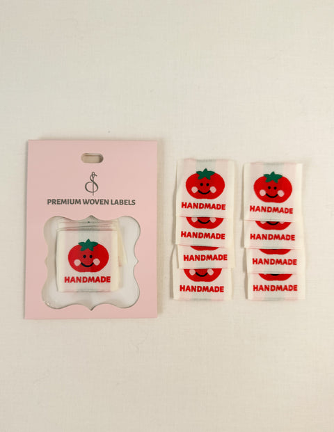 Tomato Woven Labels