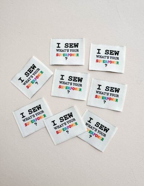 Super Power Woven Labels