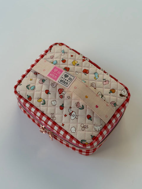 Pink Stitch Woven Labels