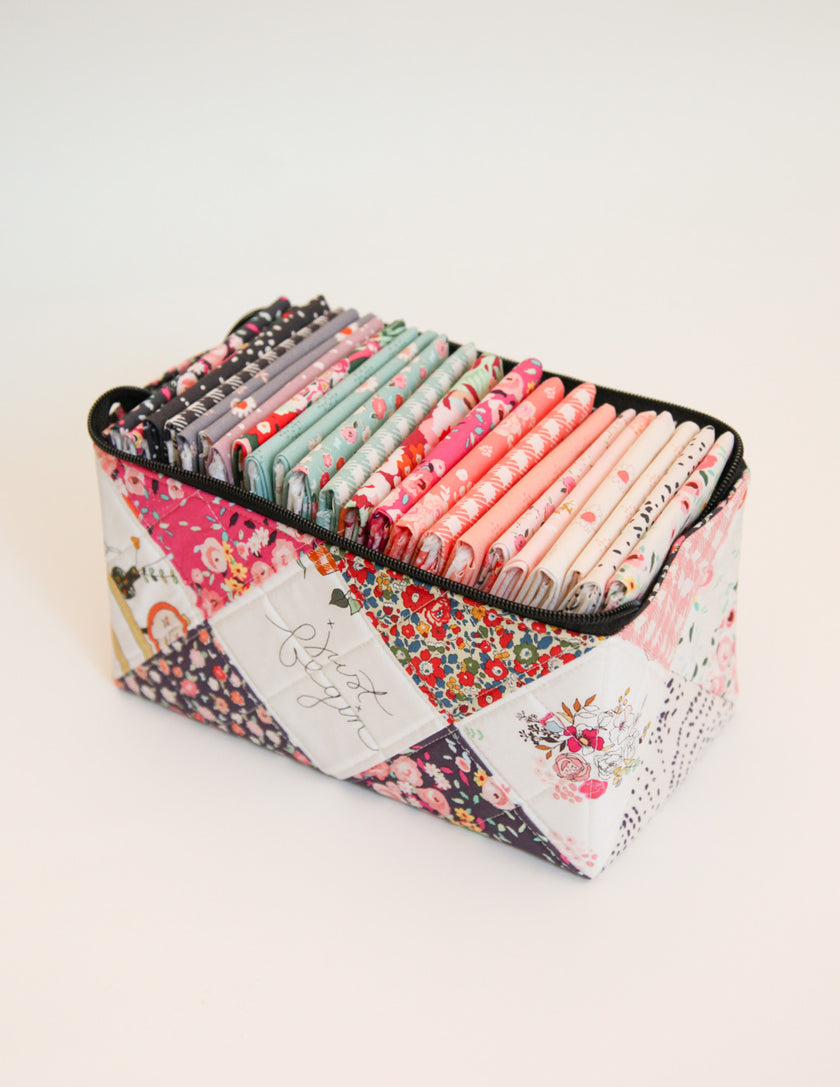 Box It Up Pouch PDF Download Pattern – Sewing Illustration