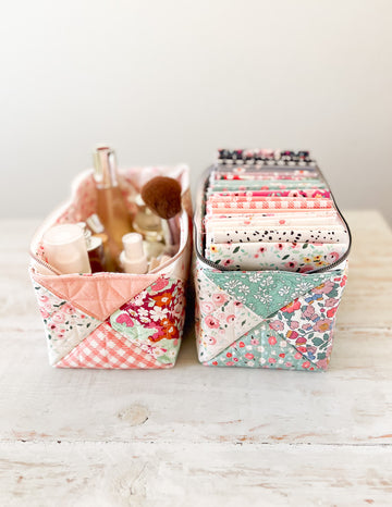 Box It Up Pouch PDF Download Pattern – Sewing Illustration