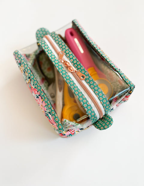 Clearly Carry All Pouch PDF Download Pattern