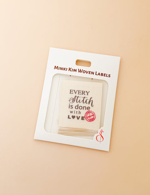 Every Stitch Organic Cotton Labels