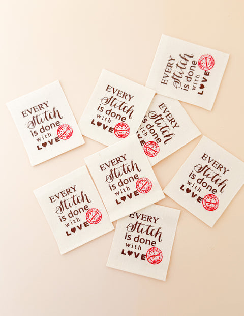 Every Stitch Organic Cotton Labels