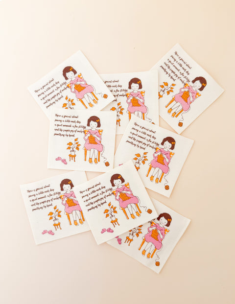 Quiet Stitch Organic Cotton Labels