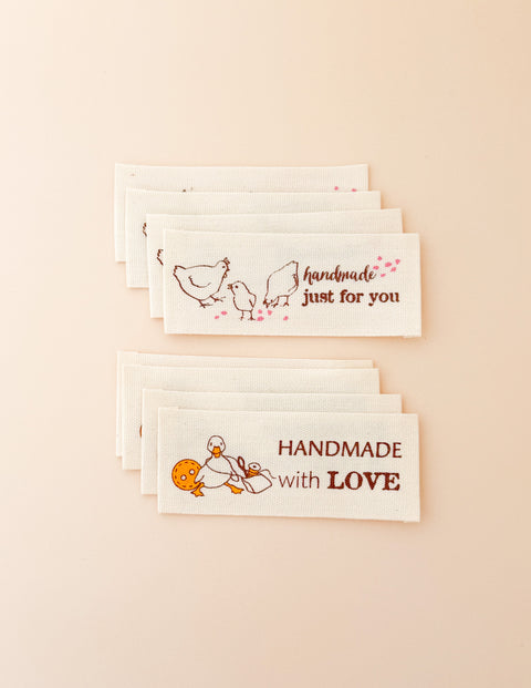 Just for You Multi Organic Cotton Labels