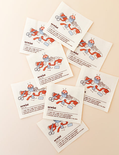 Sewist Organic Cotton Labels