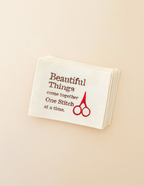 Beautiful Things Organic Cotton Labels