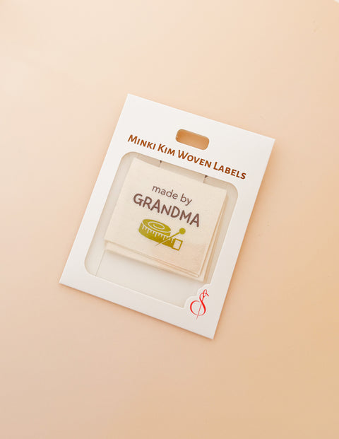 Made by Grandma Organic Cotton Labels