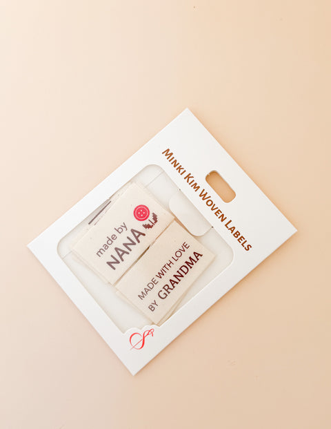 Made by Nana Multi Organic Cotton Labels