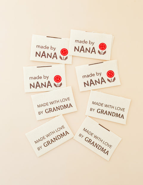 Made by Nana Multi Organic Cotton Labels