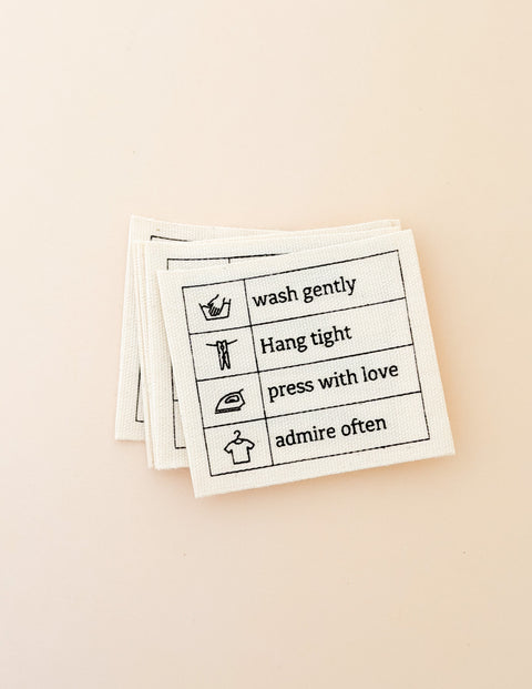 Little Care Organic Cotton Labels