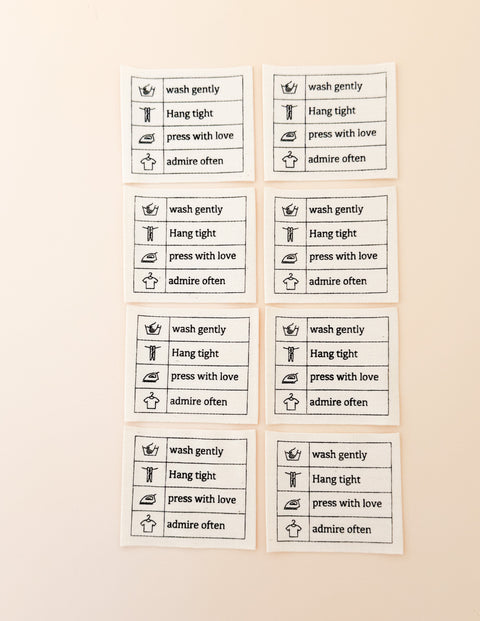 Little Care Organic Cotton Labels