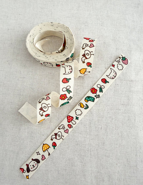 Serendipity Cotton Ribbon - 5 yards