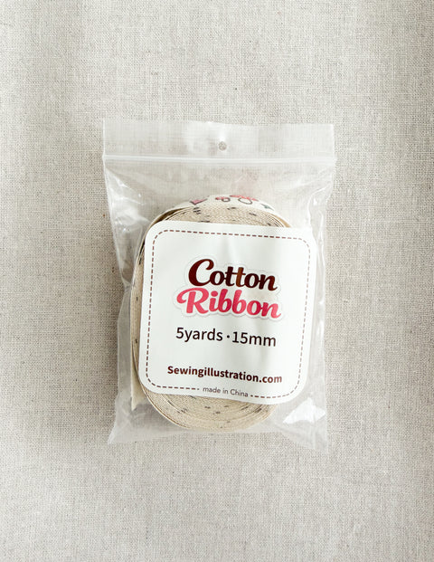 Serendipity Cotton Ribbon - 5 yards