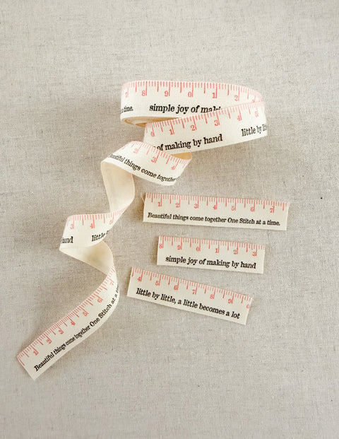 Sweet Measure Cotton Ribbon - 5 yards