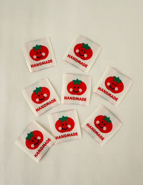 Tomato Woven Labels