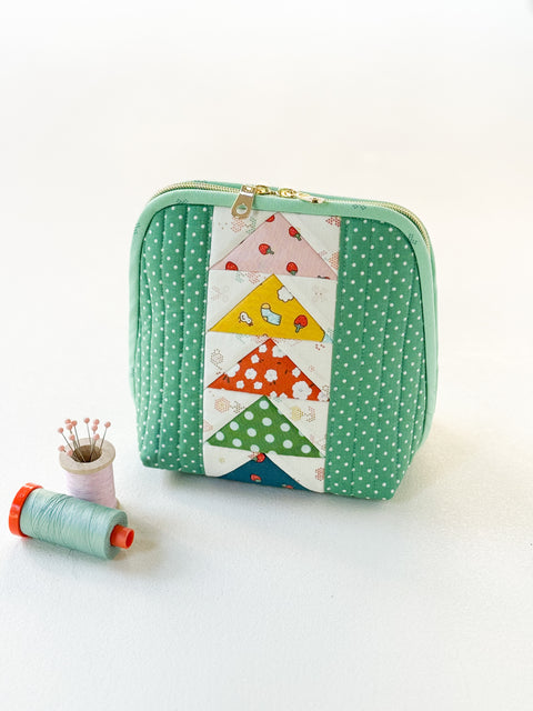 Flying Geese Pouch Trio PDF Download Pattern