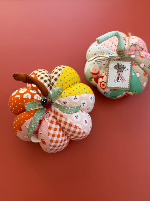 Fabric Pumpkins PDF Download Pattern