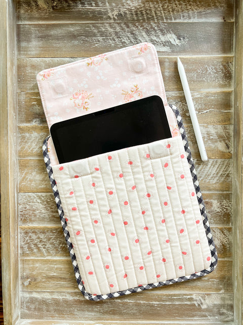 Quilted iPad Case PDF Download Pattern