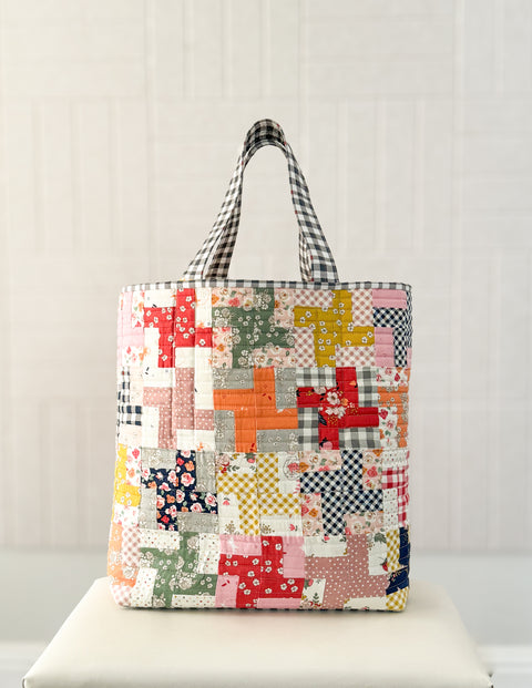 Quilter's Big Tote Pattern (PAPER)