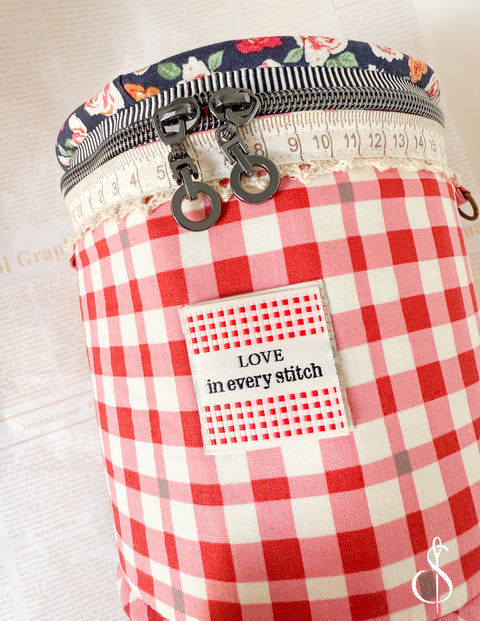 Check Love Woven Labels