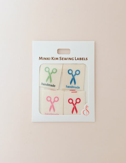 Scissors Multi Cotton Labels