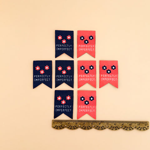 Perfectly Imperfect Woven Labels