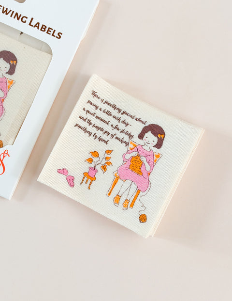 Quiet Stitch Organic Cotton Labels