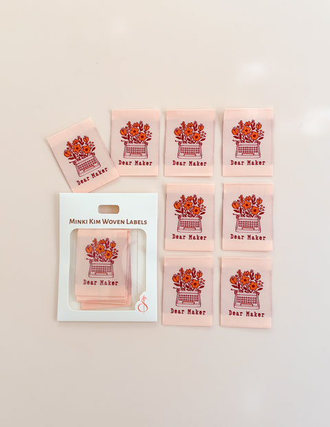 Dear Maker Woven Labels