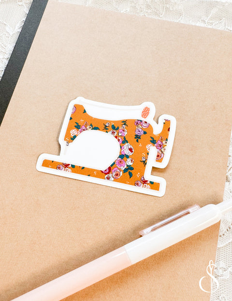 Sewing Machine Plug Sticker Copper Sewing Machine Sticker – Sewing Illustration