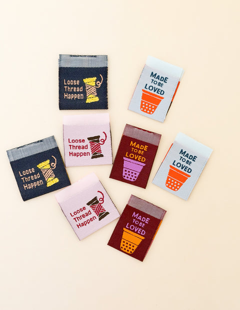 Made to be Loved Multi Woven Labels
