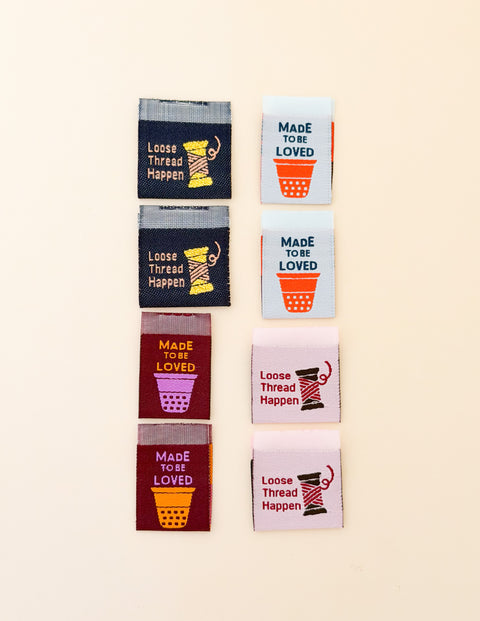 Made to be Loved Multi Woven Labels
