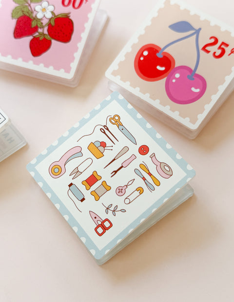 Sew Happy Acrylic Clip Set – Set of 4