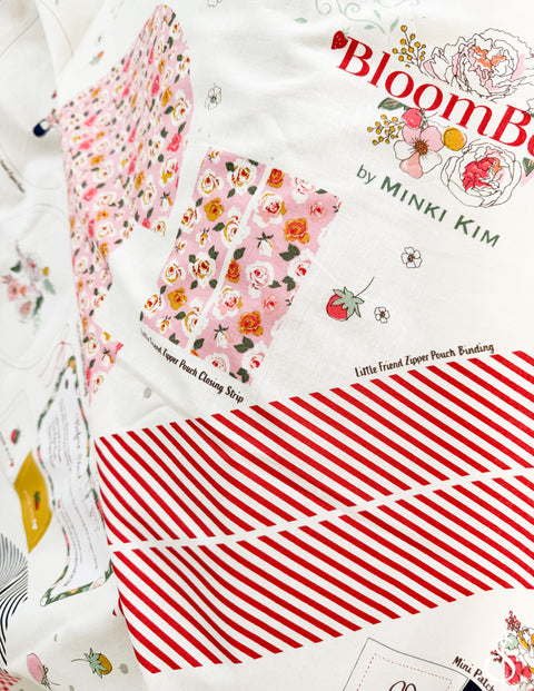 {PREORDER} BloomBerry Zipper Pouch Panel