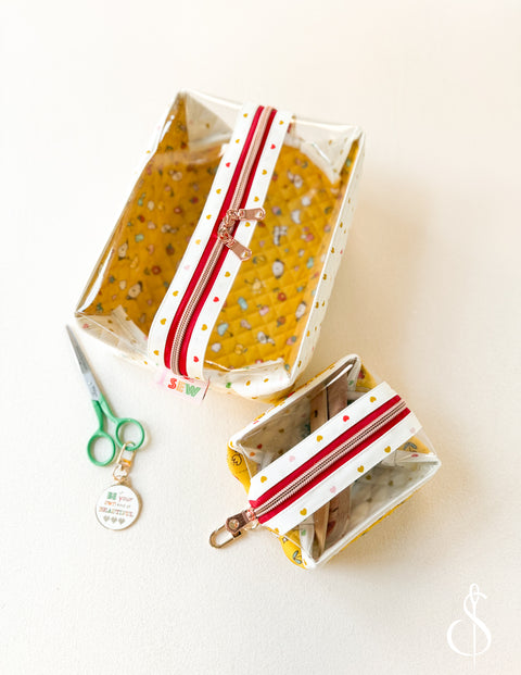 Clearly Carry All Pouch PDF Download Pattern