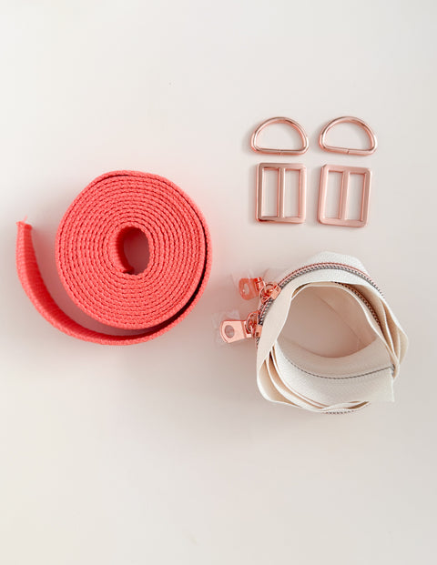 Cotton Nook Backpack Supply Kit (Light Gold / Rose Gold)