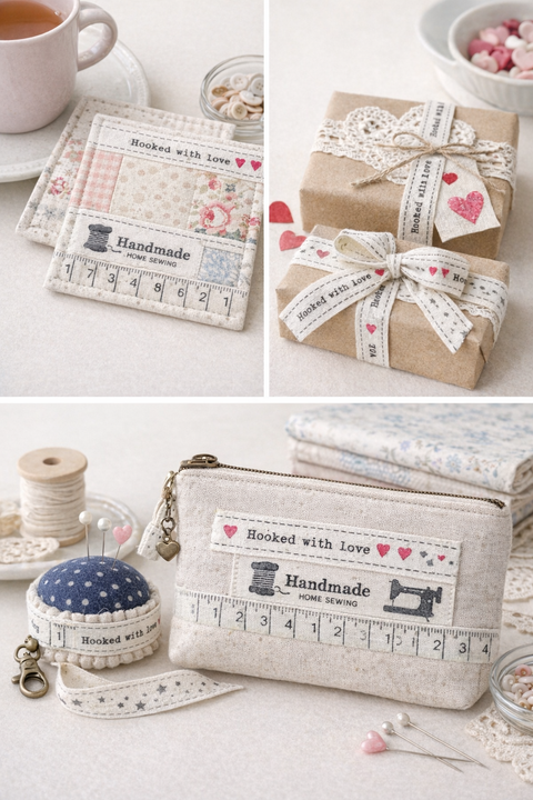 Little Star Cotton Ribbon - 5 yards