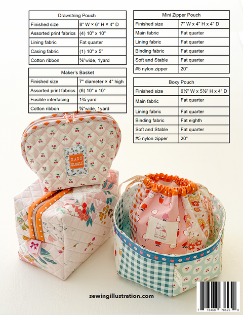 Everyday Sewing Set PDF Download Pattern