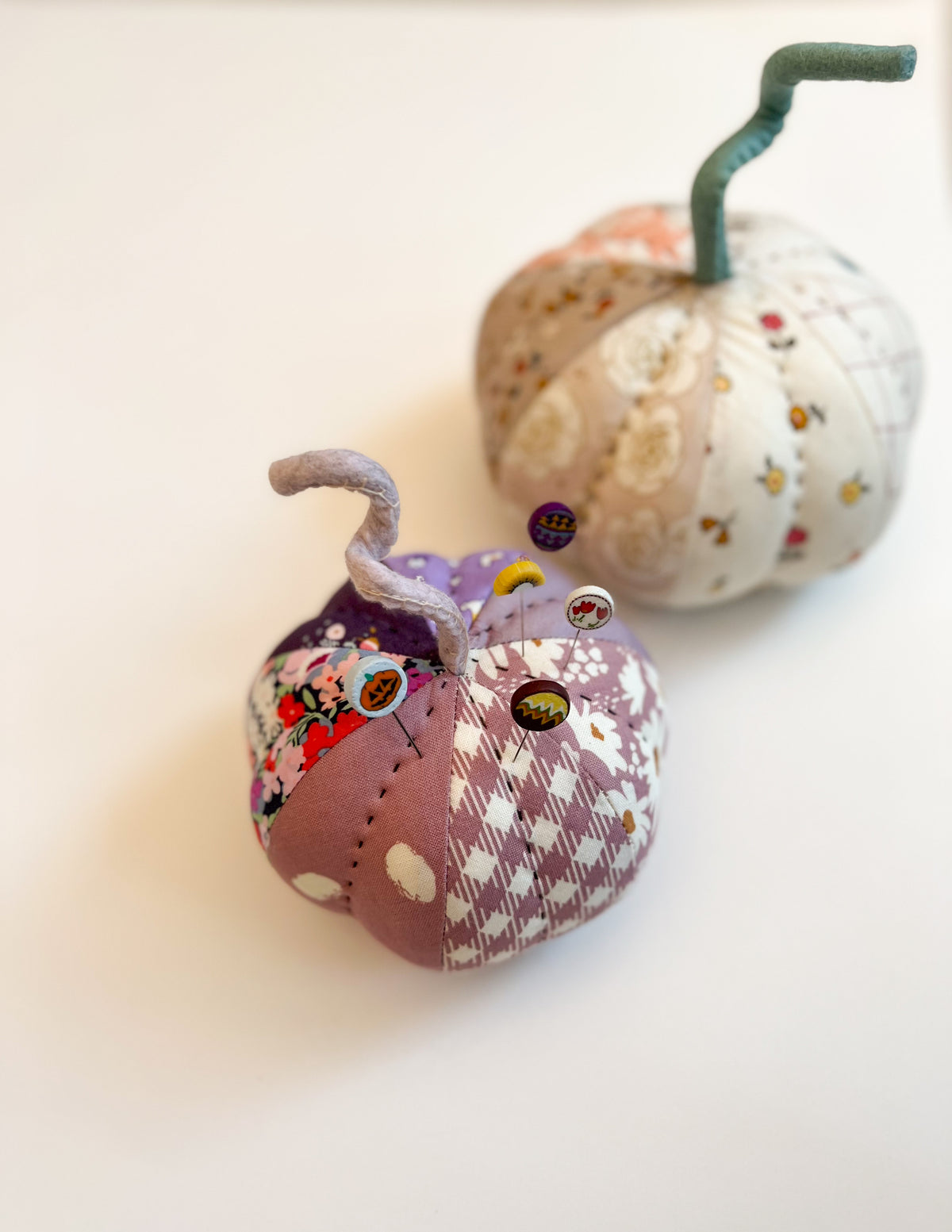 Fabric Pumpkins PDF Download Pattern – Sewing Illustration