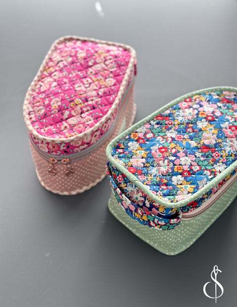 Thread Travel Case Pattern Travel Case for Mini Iron Pattern (PAPER) – Sewing Illustration