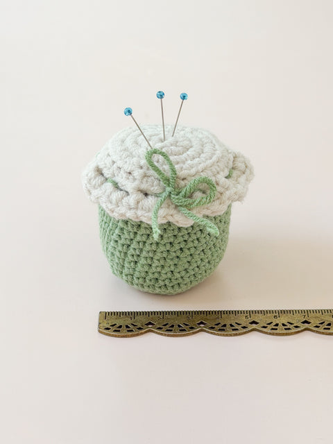 Handmade Jam Jar Pincushion